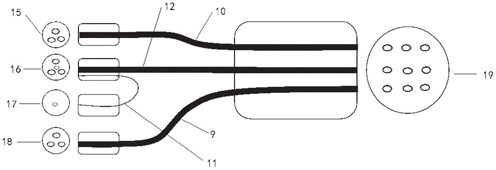 Online simultaneous monitoring sensor and online simultaneous monitoring method for COD (Chemical Oxygen Demand) and nitrogen content of nitrate