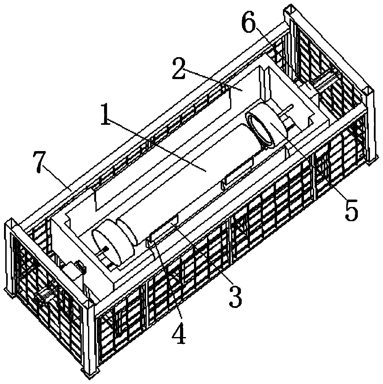 Enamel water tank liner detection device and enamel water tank liner detection system