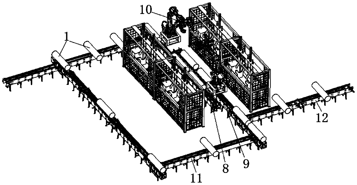 Enamel water tank liner detection device and enamel water tank liner detection system