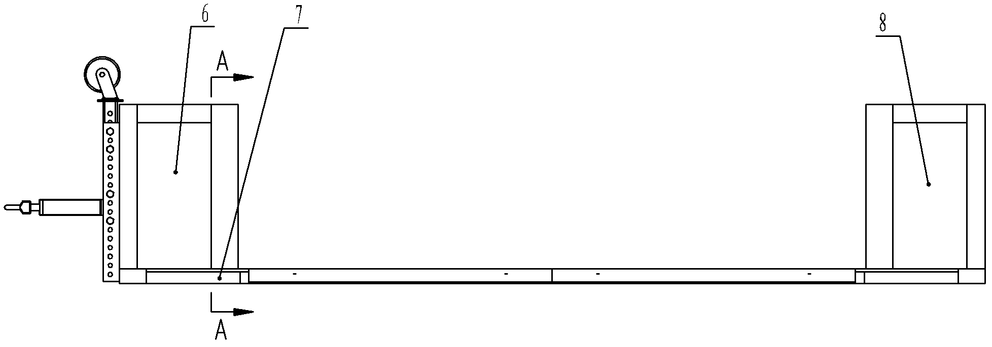 Movable type anti-collision device