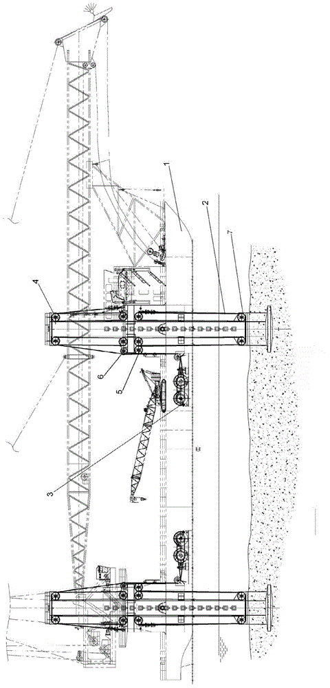 Self-elevating offshore wind turbine installation vessel