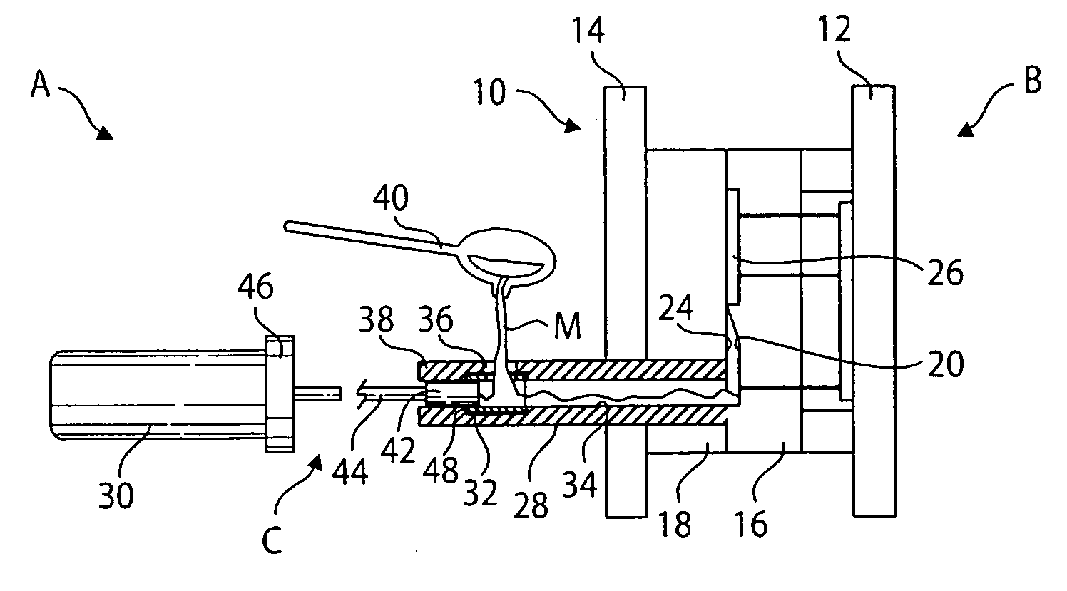 Shot sleeve insert and method of retarding heat erosion within a shot sleeve bore