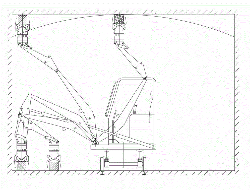 Movable type hydraulic mounting machine for coal mine roadway support bracket