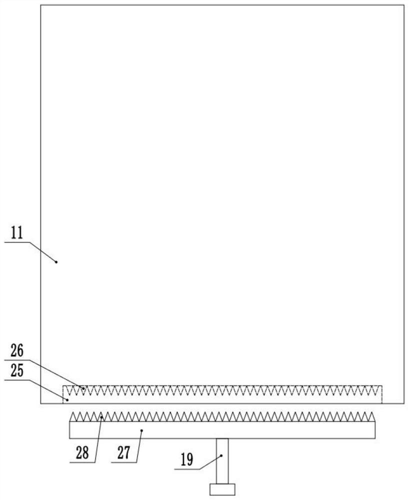 A sheet metal bending device for chassis processing