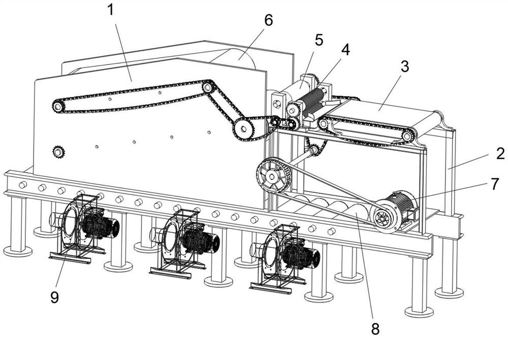 Twisting type banana stem fiber extraction machine