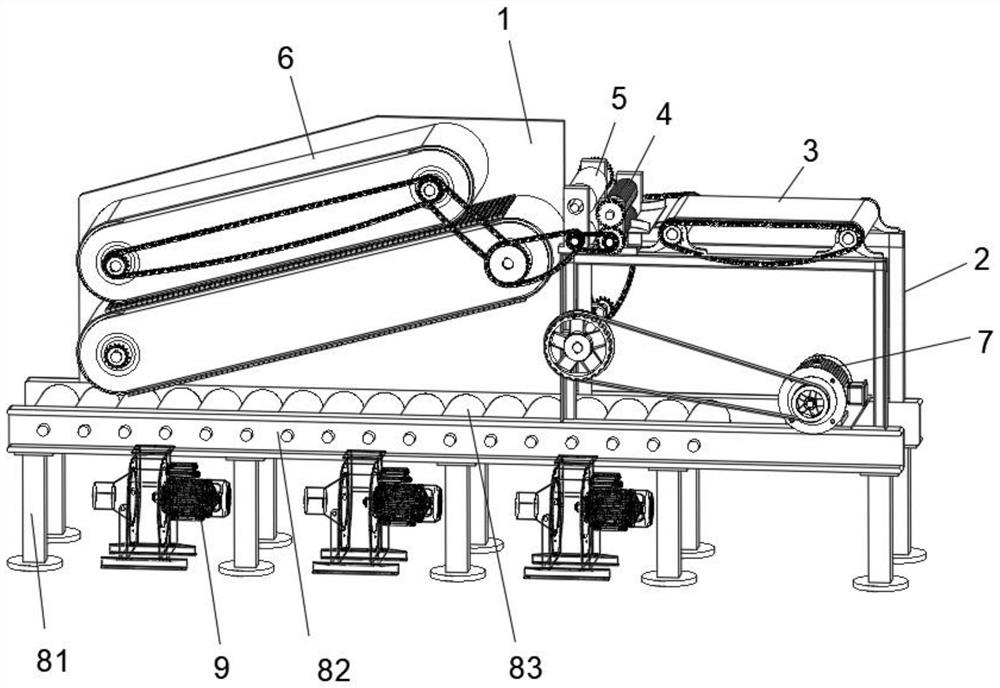 Twisting type banana stem fiber extraction machine