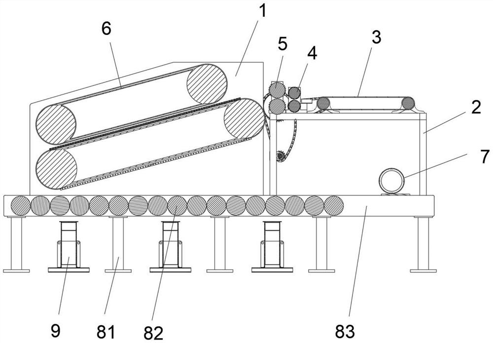 Twisting type banana stem fiber extraction machine