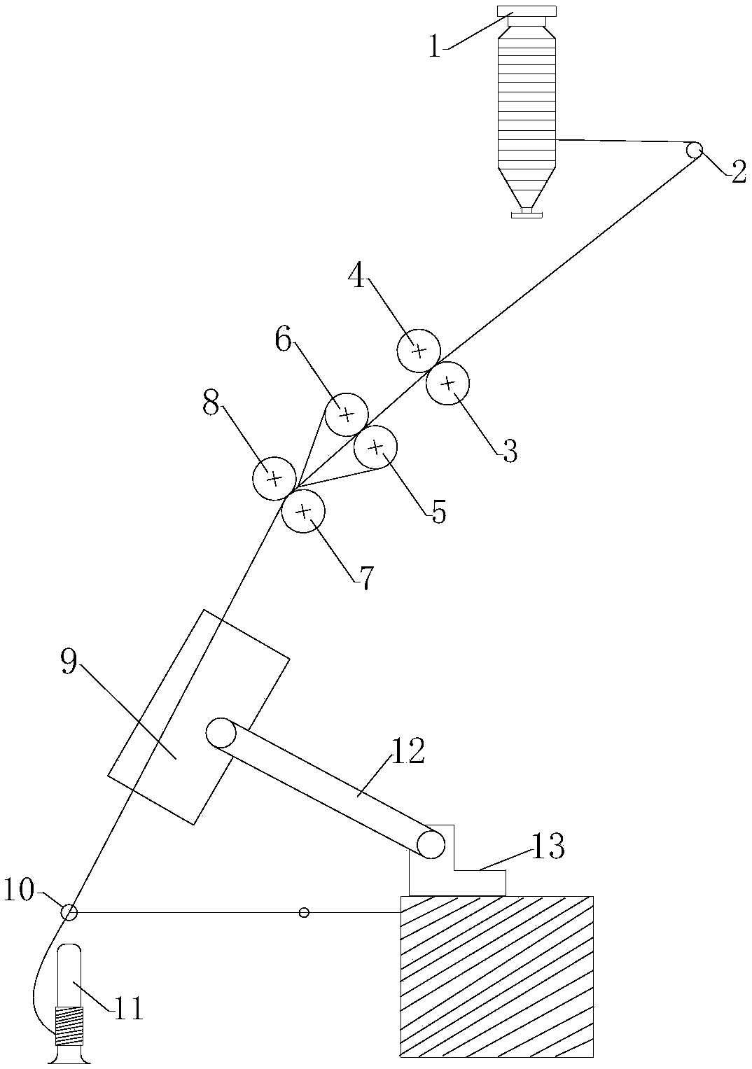 A Ring Spinning Machine Using Single-Spindle Atomization Moisture Supply Device to Reduce Hairiness