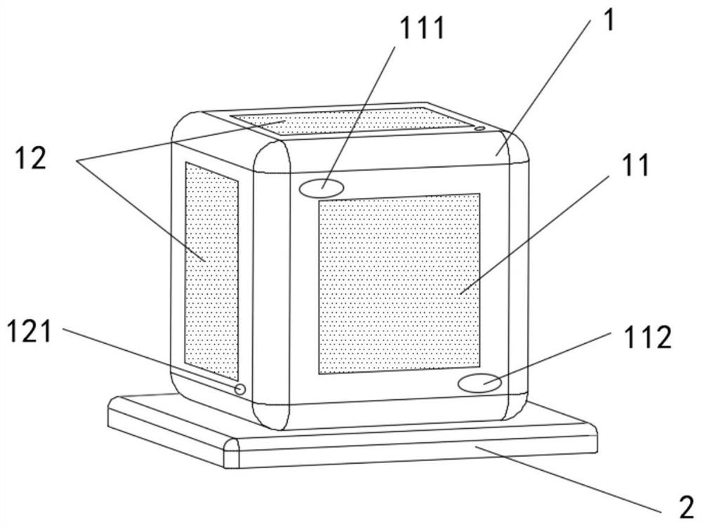 Device and method for cognitive training aiming at mild cognitive impairment of old people