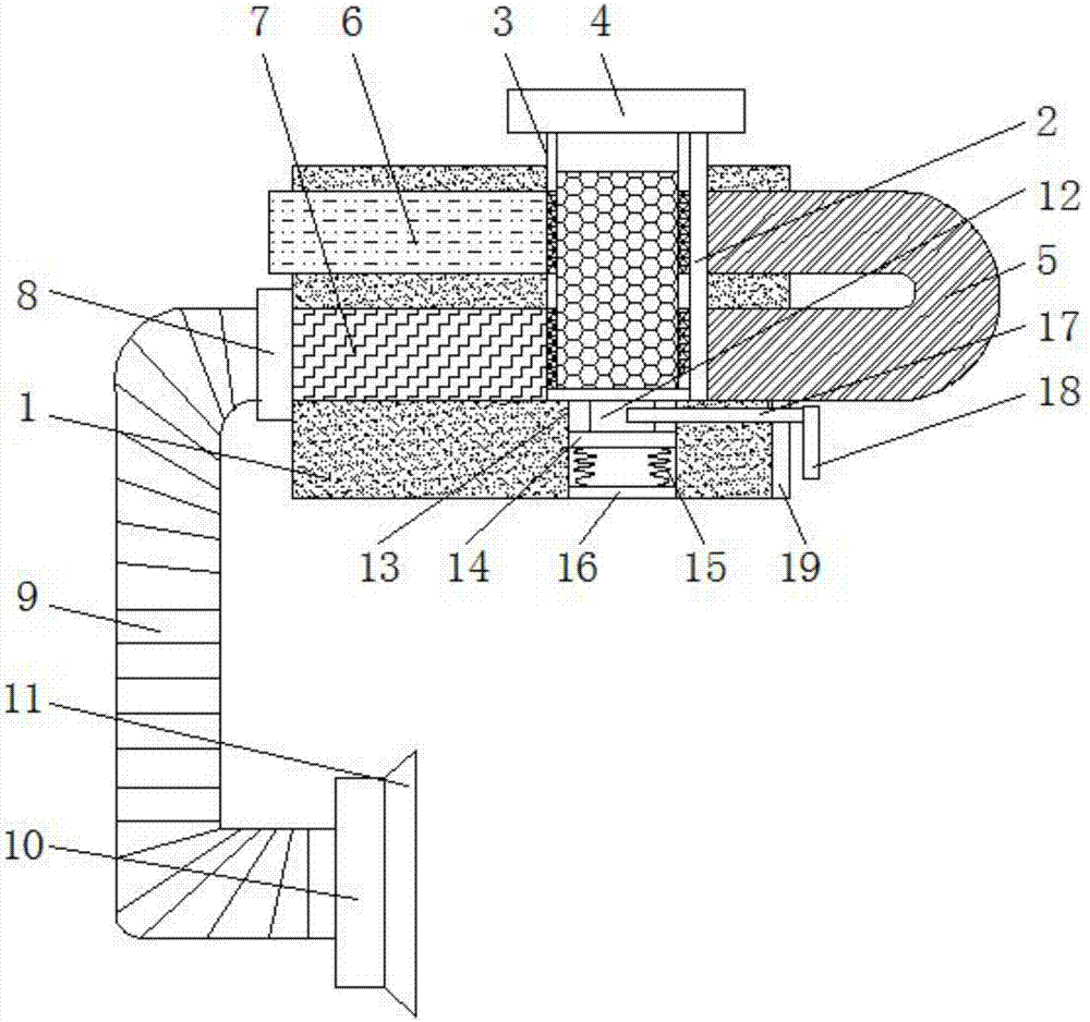 Intelligent filtering robot for removing formaldehyde inside car