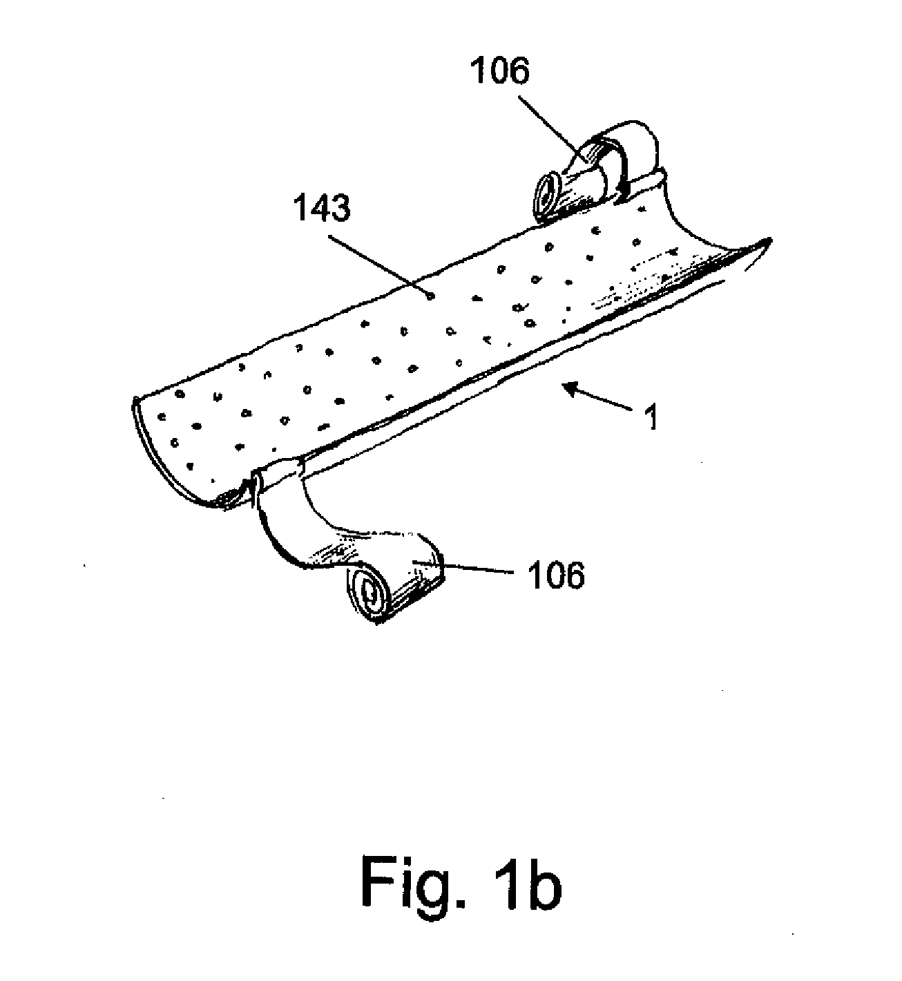 Rollable Compact Transparent Splint