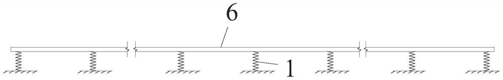 Large-span bridge high-order vortex vibration wind tunnel test model system and test method thereof