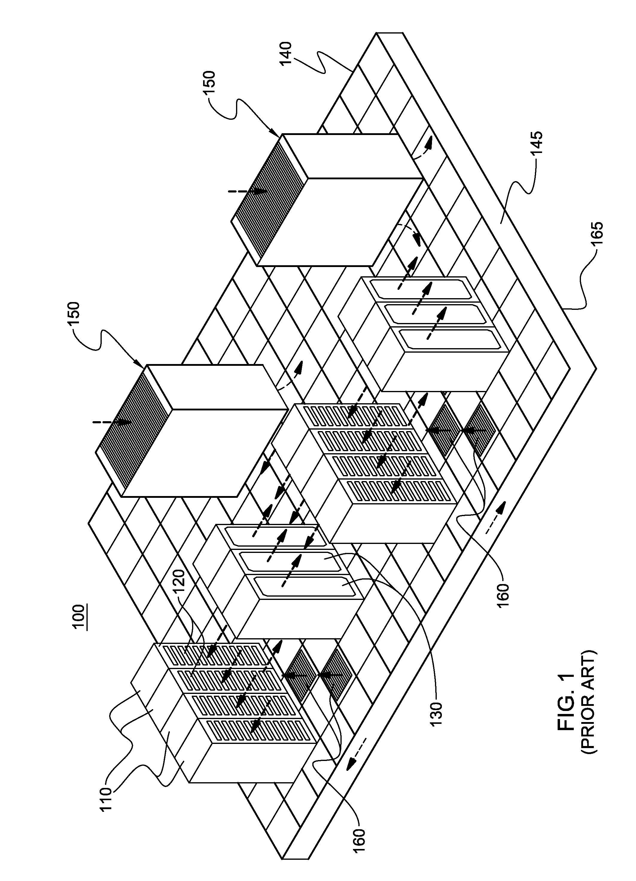 Stress relieved hose routing to liquid-cooled electronics rack door