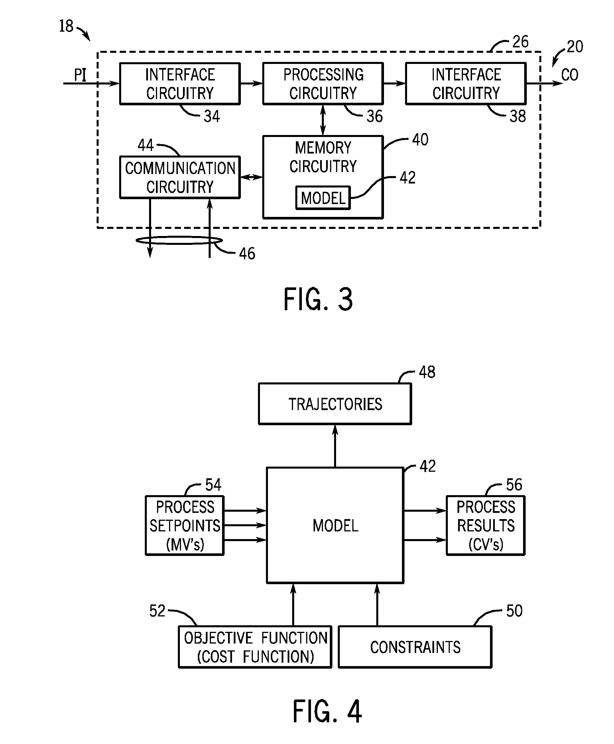 Model predictive control with variable trajectory sharing