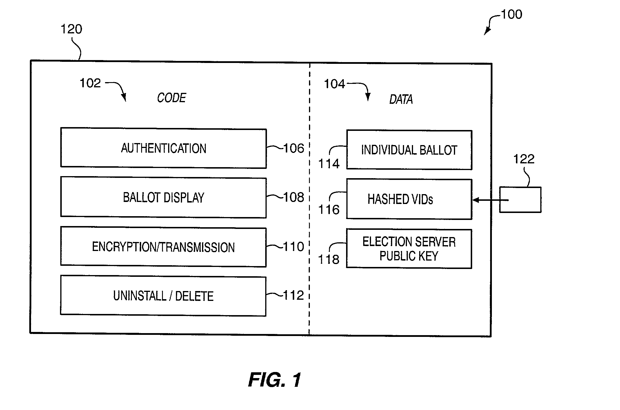 Distributed network voting system