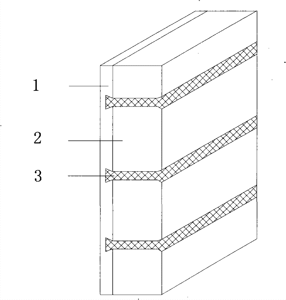 Molded composite board with improved firmness and preparation method thereof