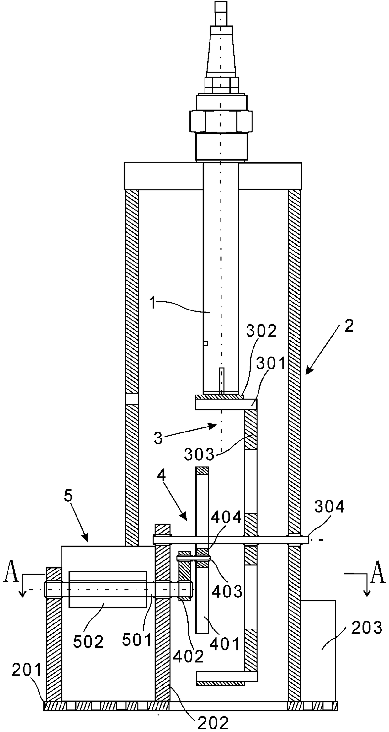 Sensor intermittent type automatic brushing and cleaning device