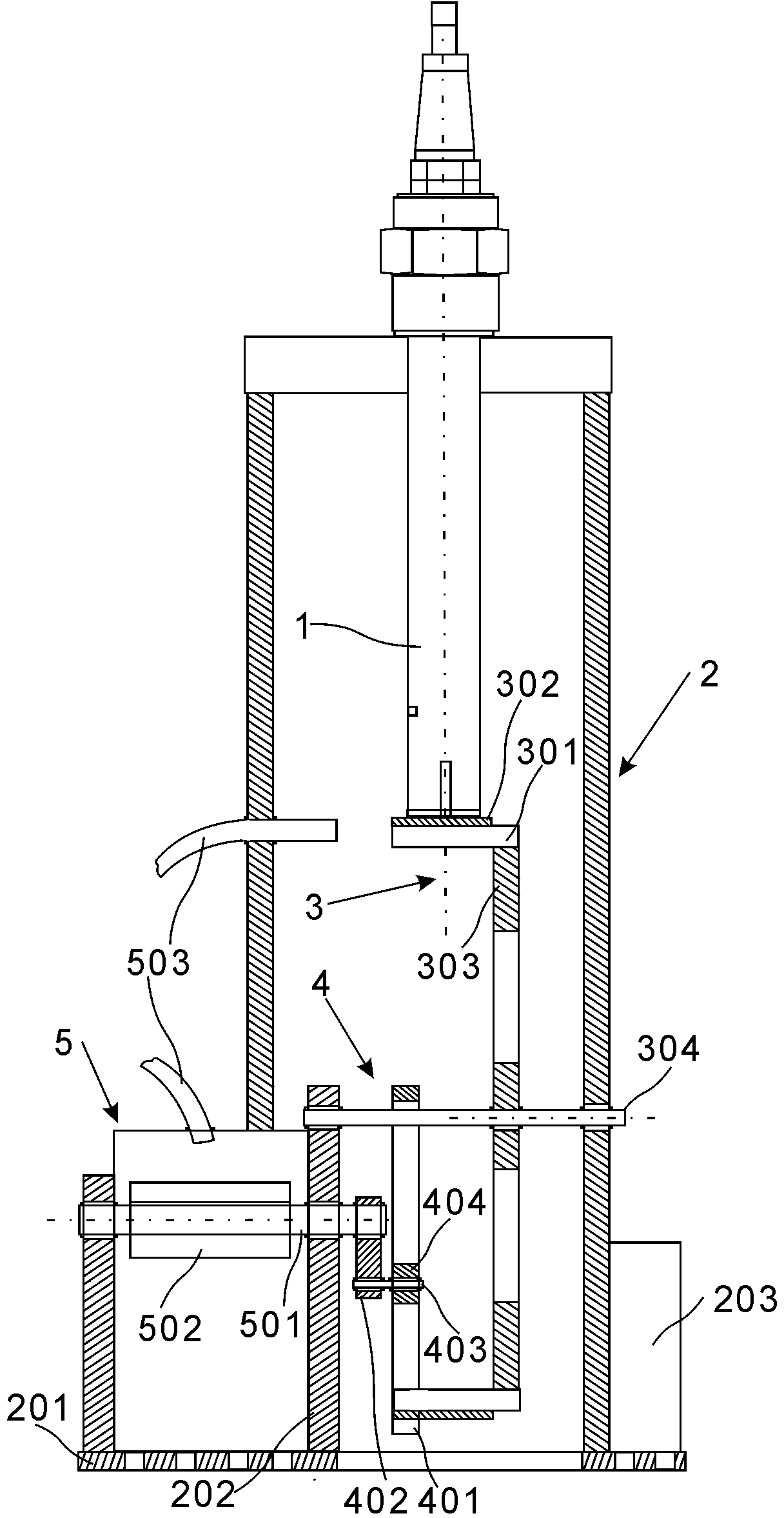 Sensor intermittent type automatic brushing and cleaning device