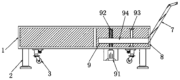 Slurry mixing device for nanosheet preparation and using method