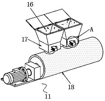 Slurry mixing device for nanosheet preparation and using method