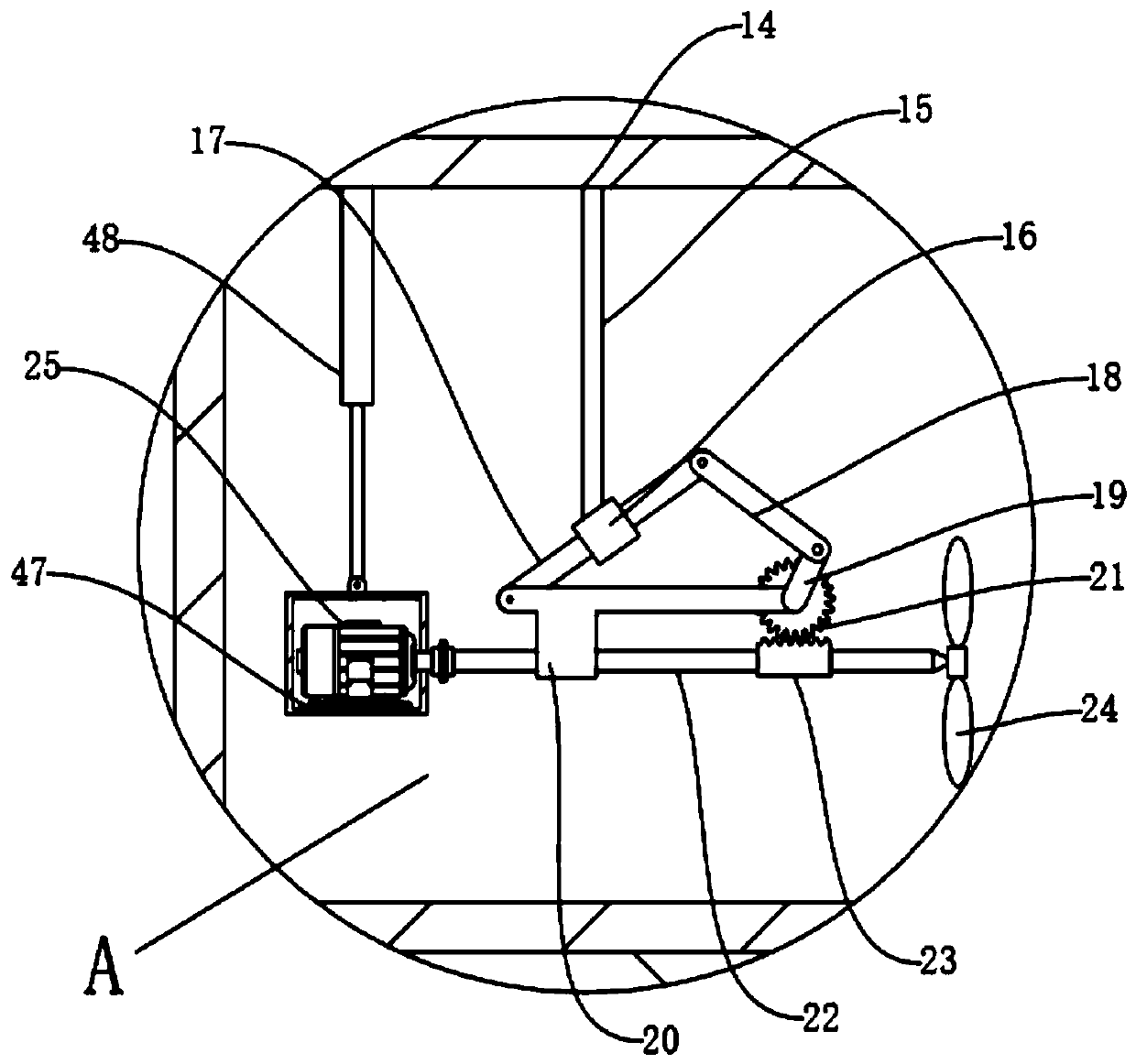 Clinical ventilation equipment for general anesthesia