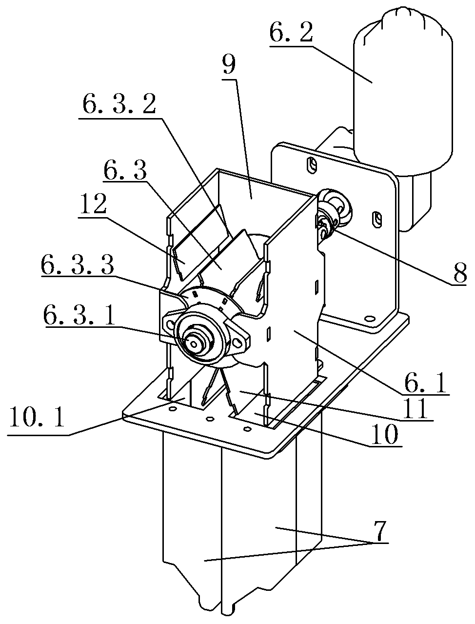 Accurate fattening pig feeding system