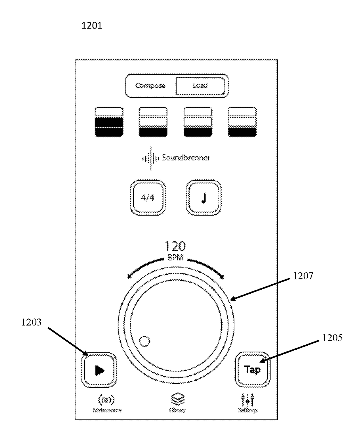 Tactile metronome