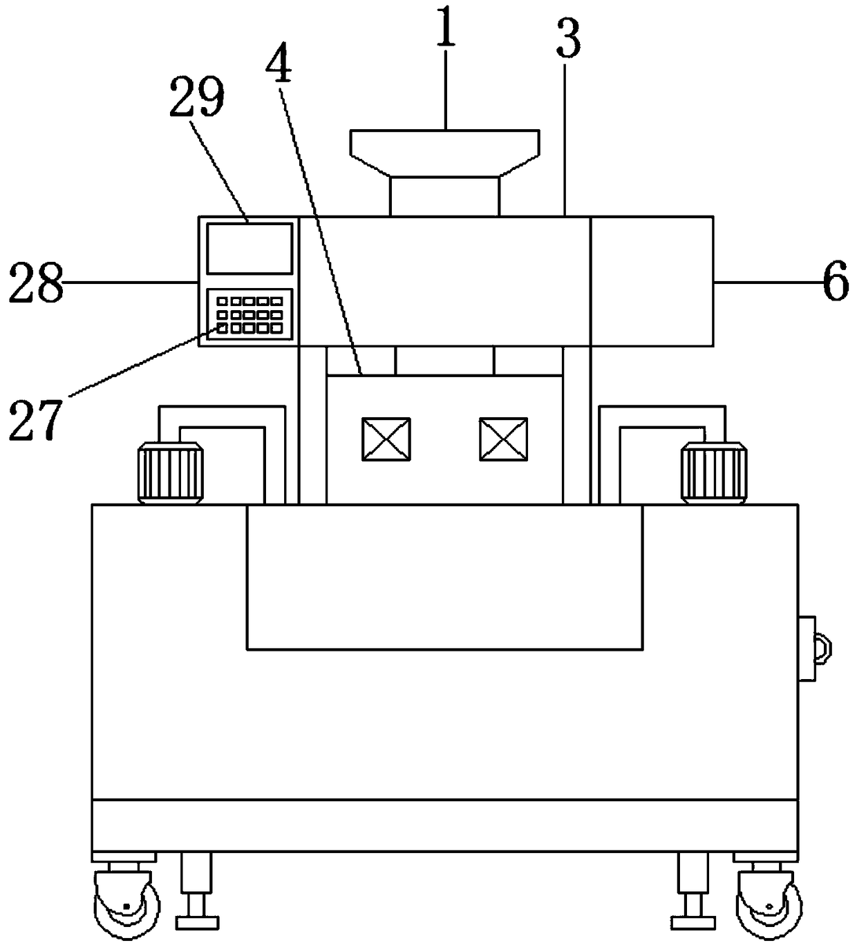 Paper shredder with good safety performance and for artistic pattern designing