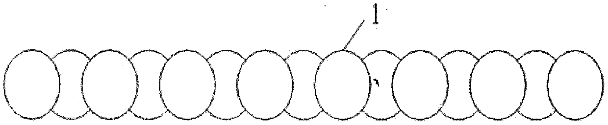 Construction method of foundation pit supporting water-stop continuous wall