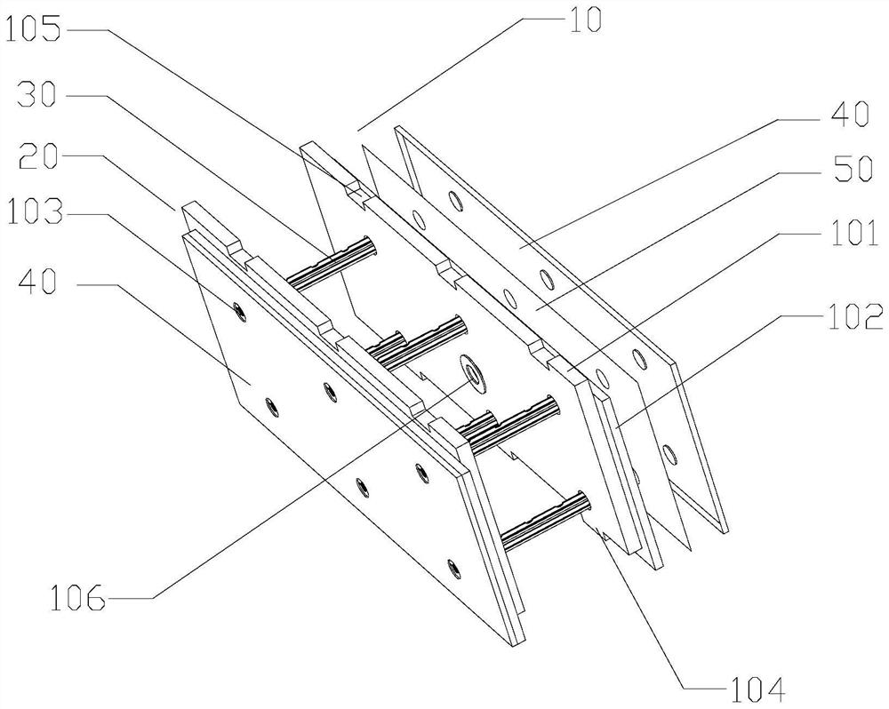 Building energy-saving assembling module