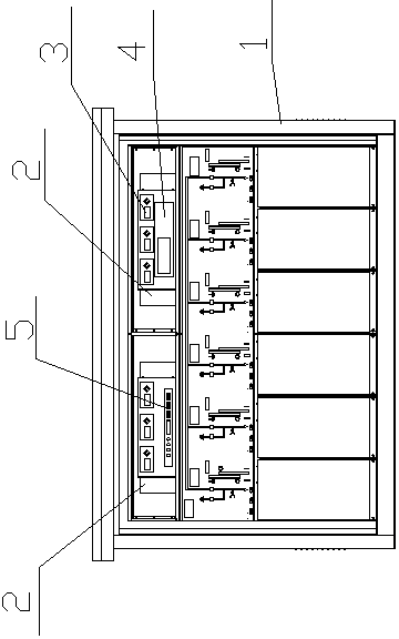 Ring main unit distribution automation reconstruction device