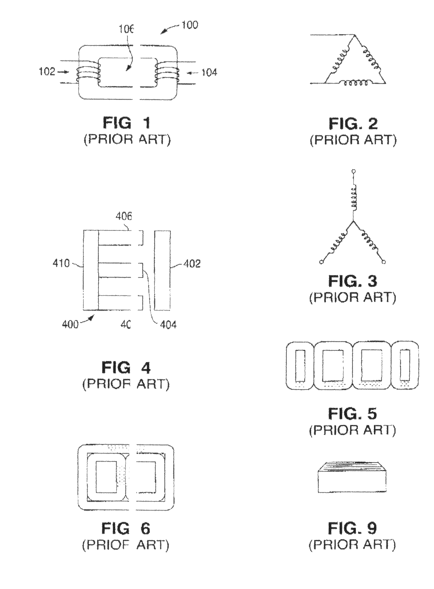 Amorphous metal continuous flux path transformer and method of manufacture