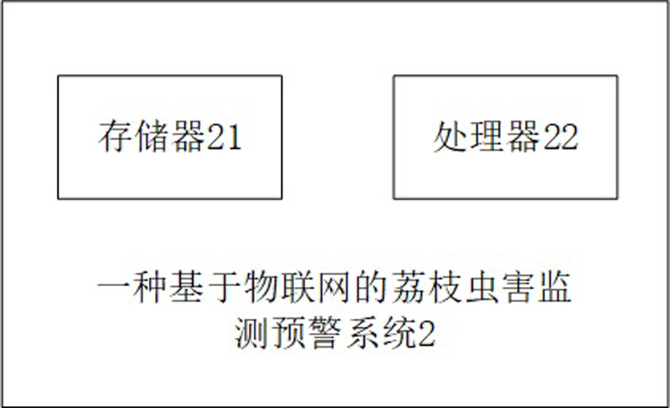 Litchi insect pest monitoring and early warning method and system based on Internet of Things, and storage medium