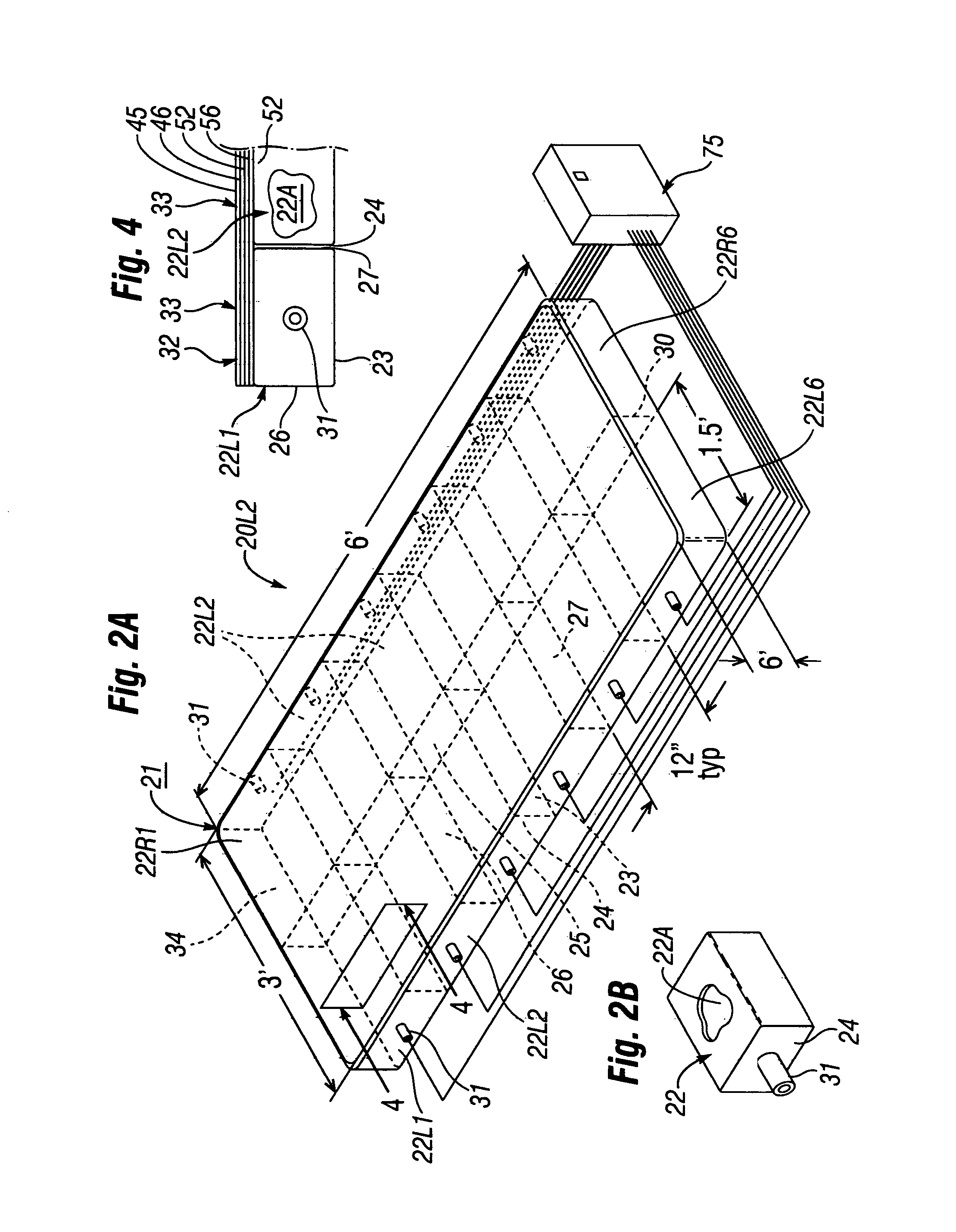 Adaptive cushion method and apparatus for minimizing force concentrations on a human body