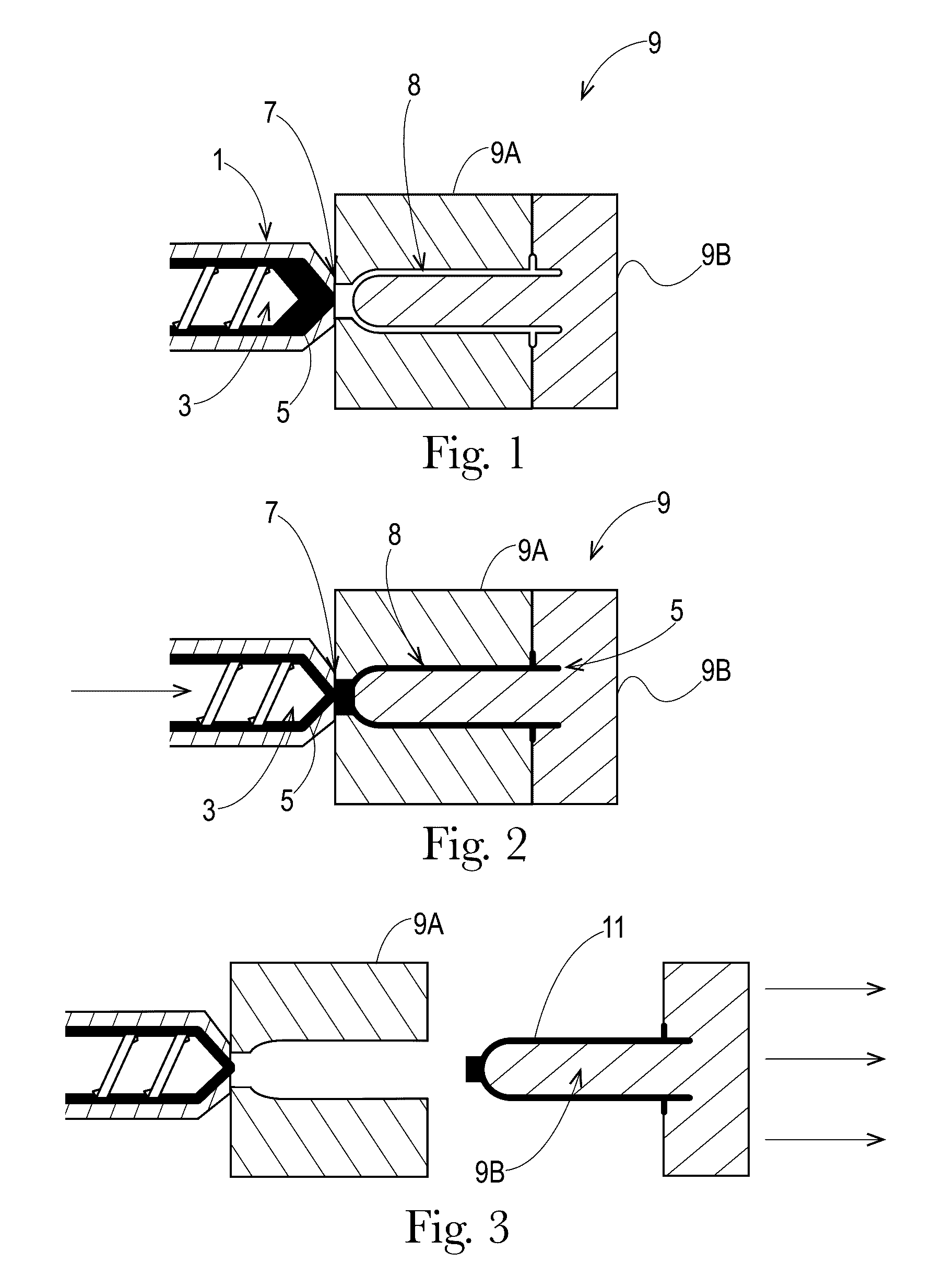 Method for producing a toothbrush having an inner cavity