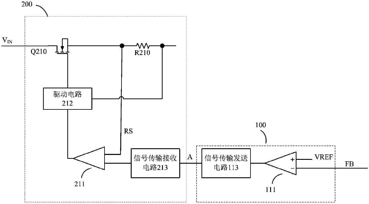 Dual-chip power supply circuit