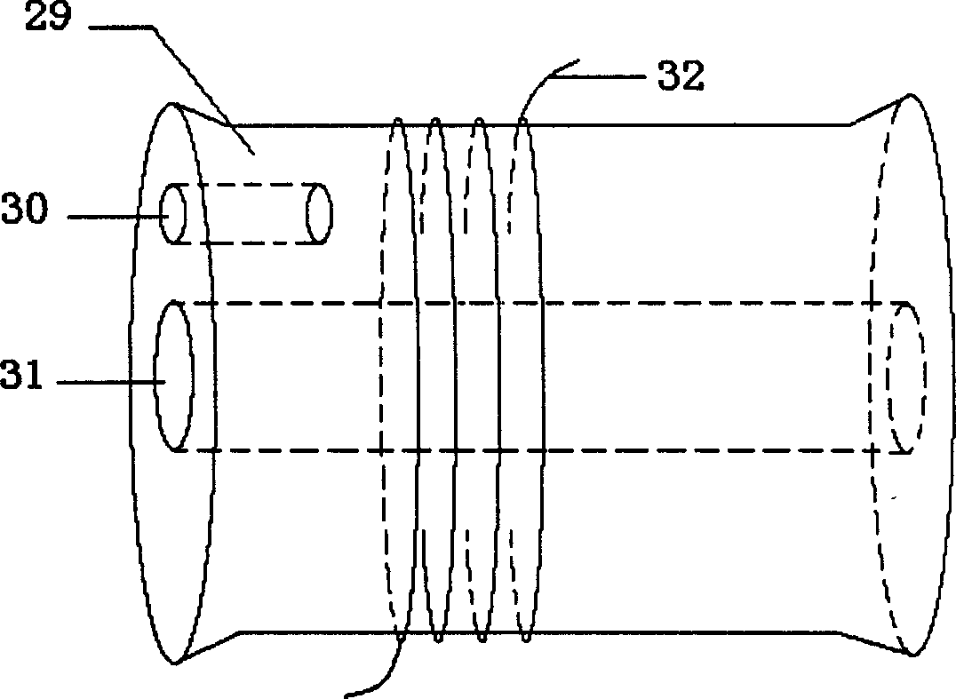 Flow injection colorimetric cyanogens detection device and cyanogens detection method thereof