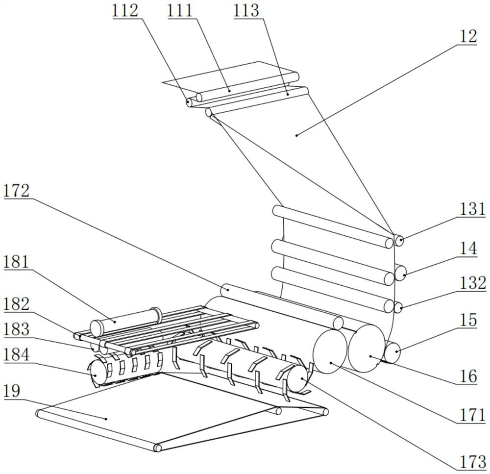 A folding machine and uv printing system