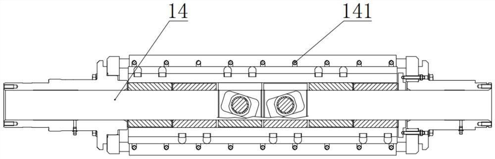 A folding machine and uv printing system