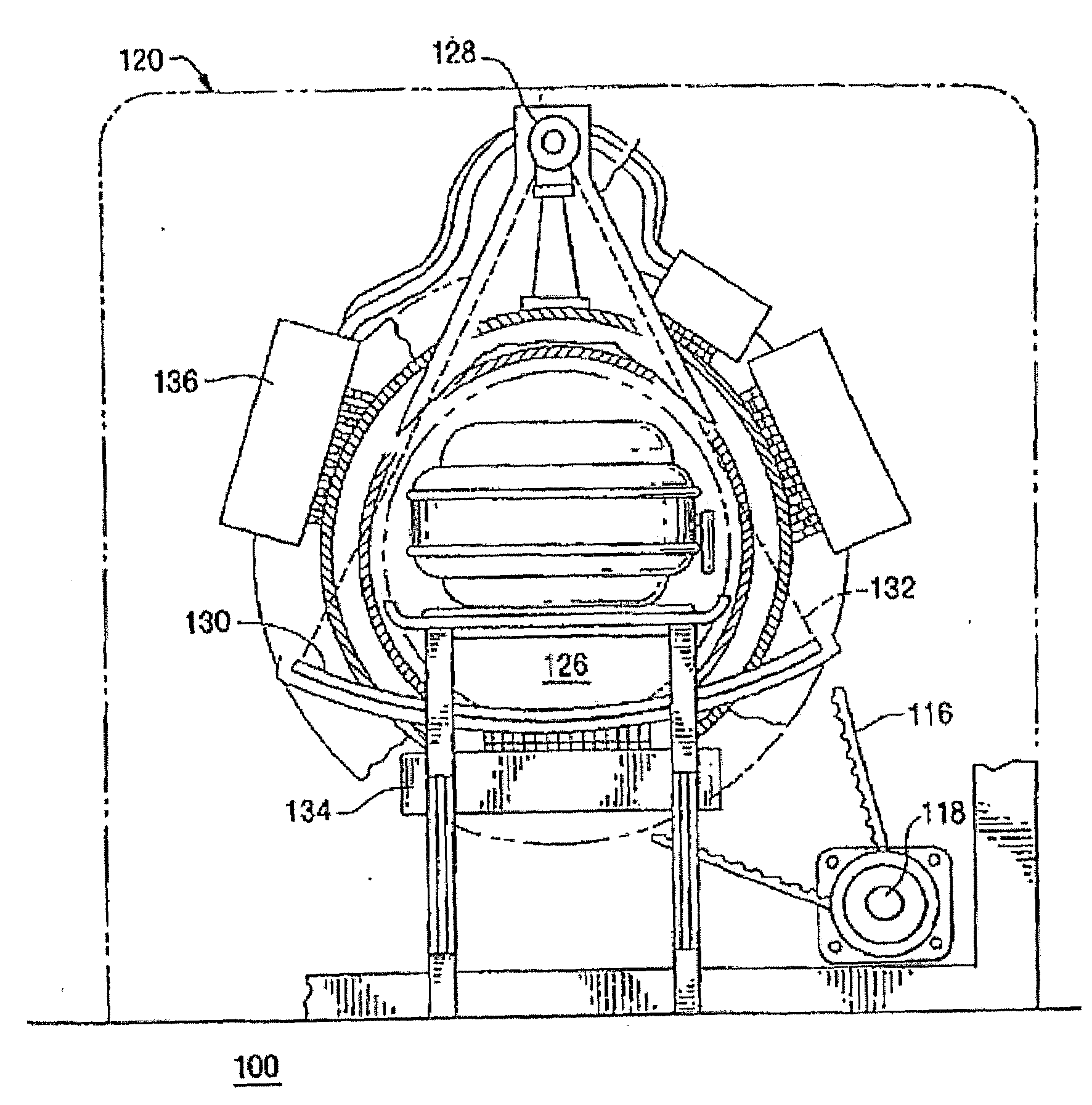 Method of and system for variable pitch computed tomography scanning for baggage screening