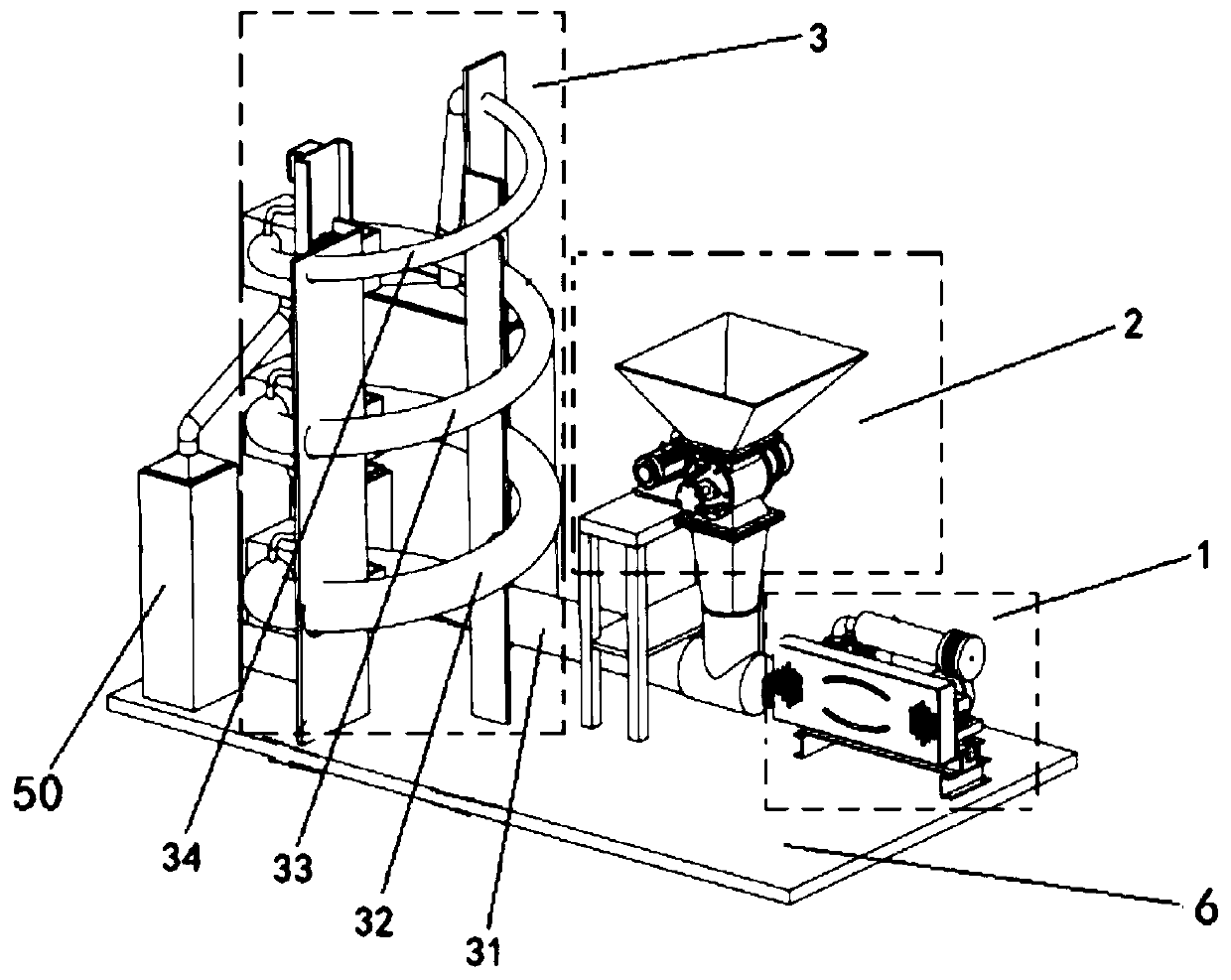 Impurity separation device