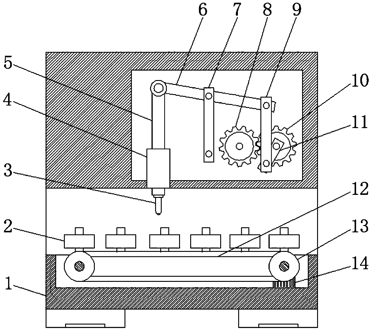 Automatic welding machine with high efficiency