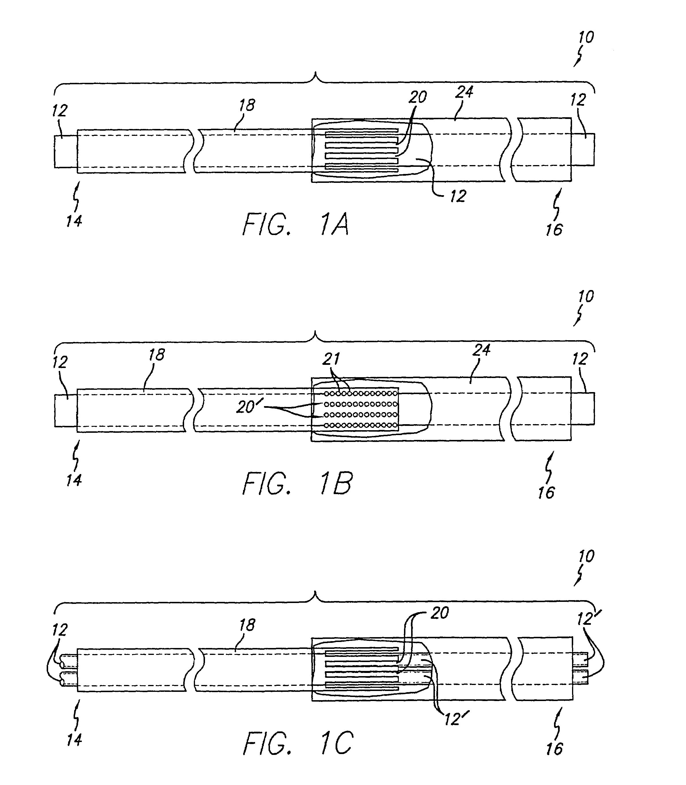 Variable stiffness heating catheter