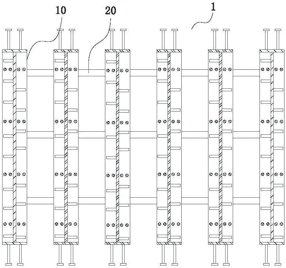 Flexible hinge device for arch bridge and arch bridge