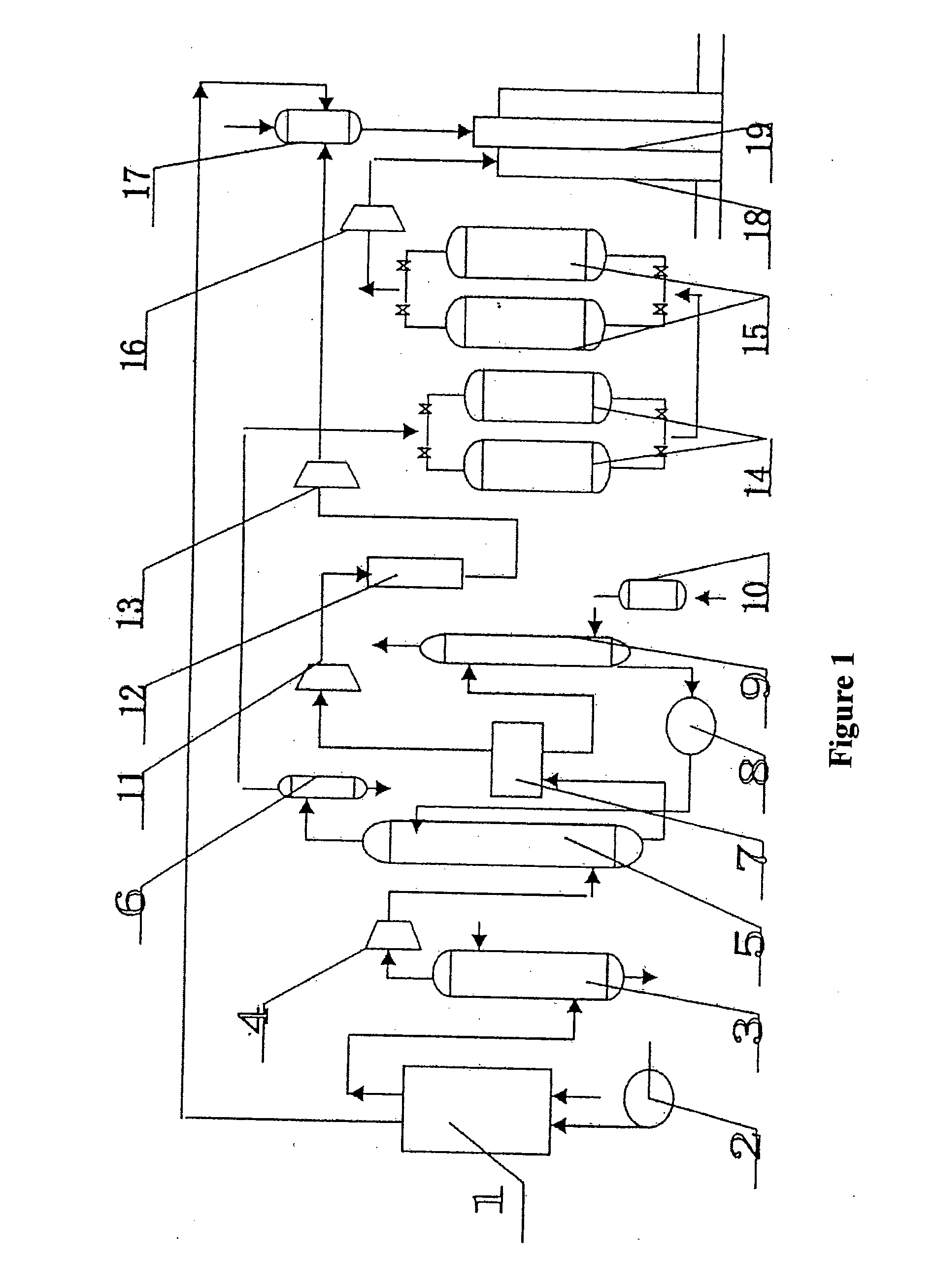 Equipment for pressurized adsorption of gaseous carbon dioxide from boiler flue gas for oil recovery by well injection