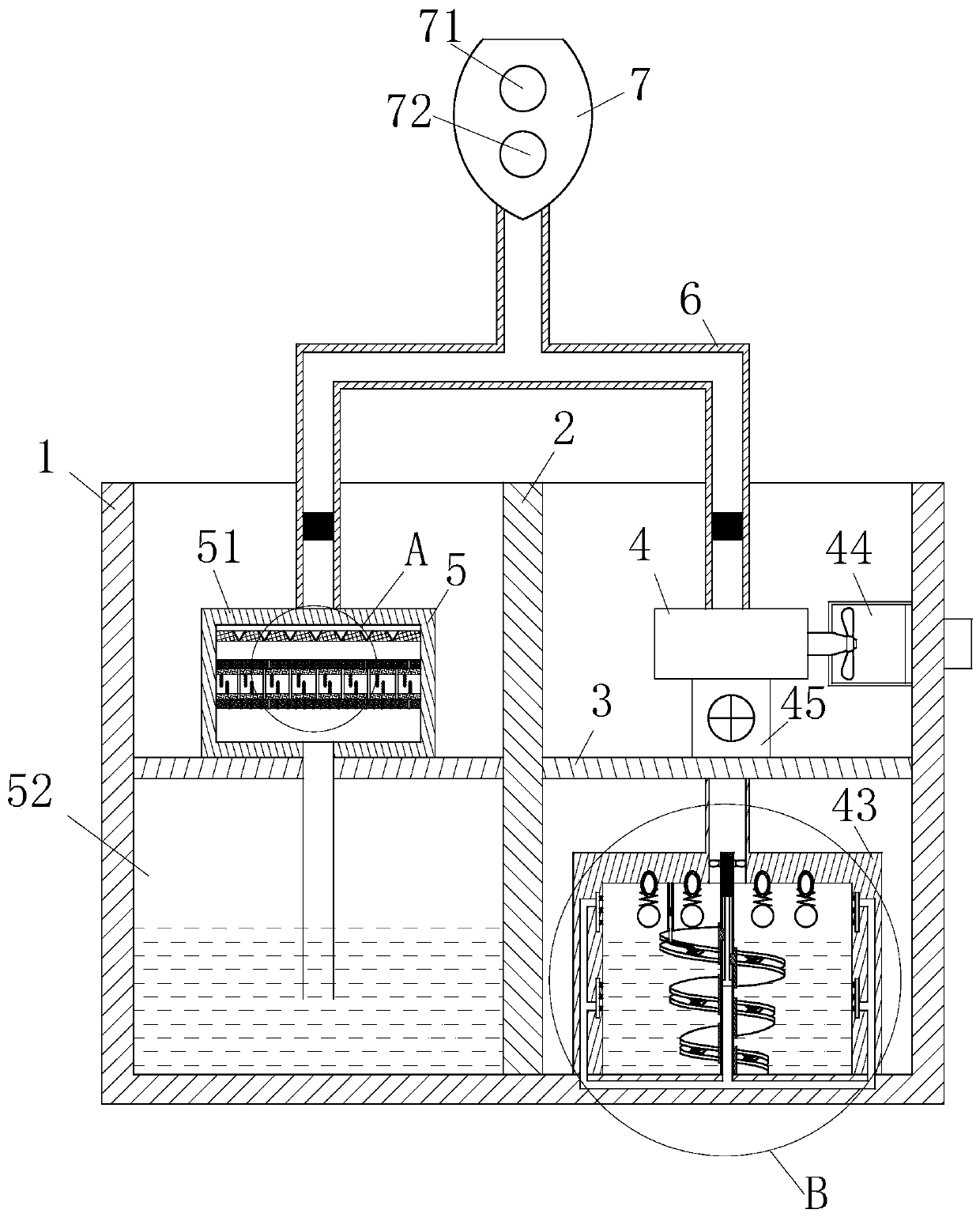 Chronic obstructive pulmonary disease respiratory exercise treatment device