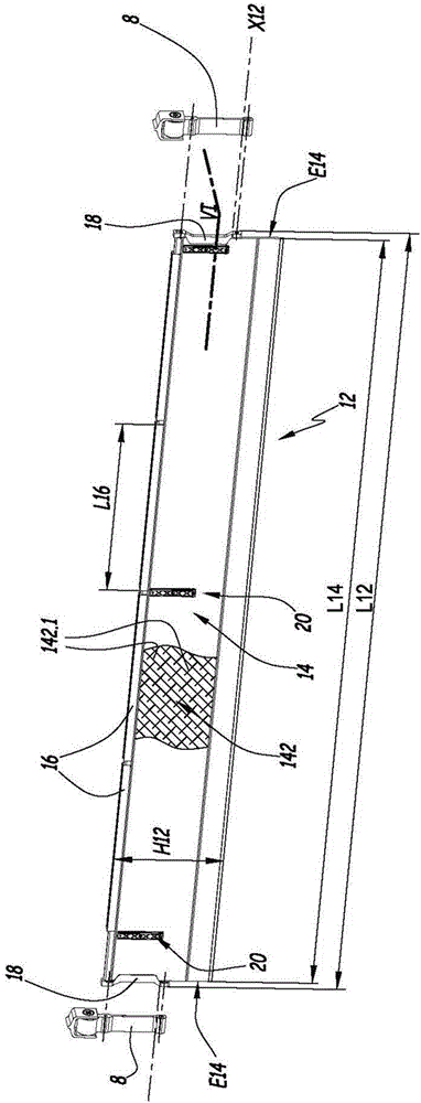 Blade for moving hooks of a jacquard mechanism and jacquard mechanism comprising such a blade