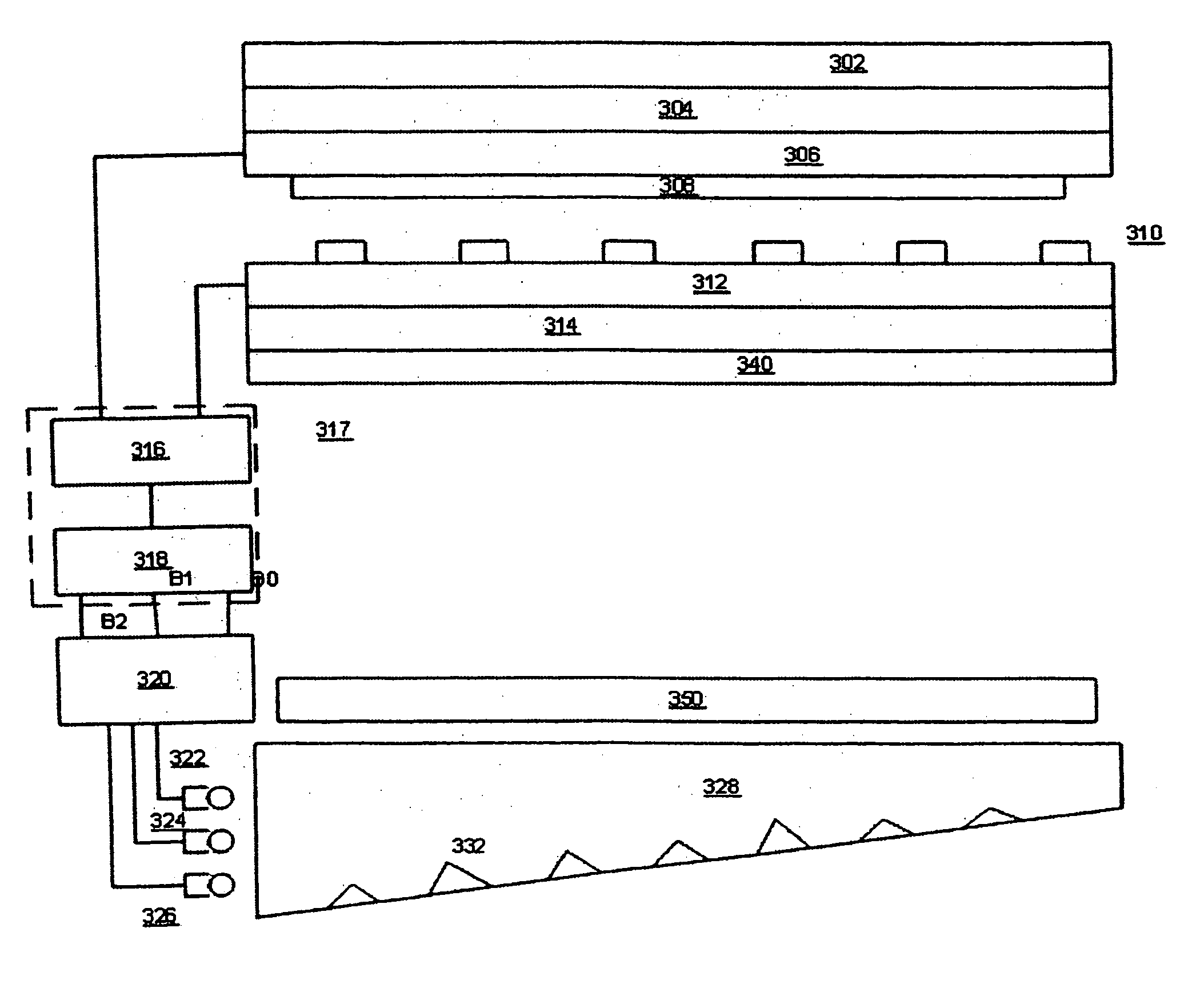 Method and device to improve backlight uniformity