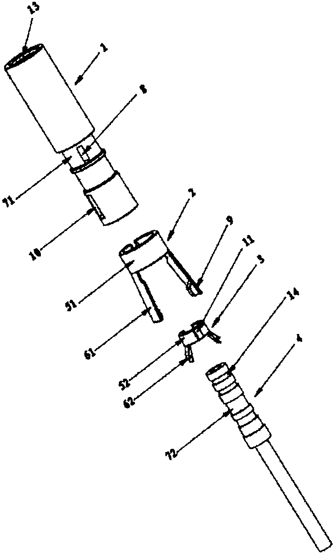 Quick connector and pipe connecting method