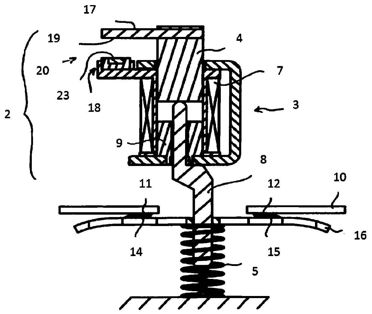 High-speed circuit breaker devices for breaking current paths in switchgear